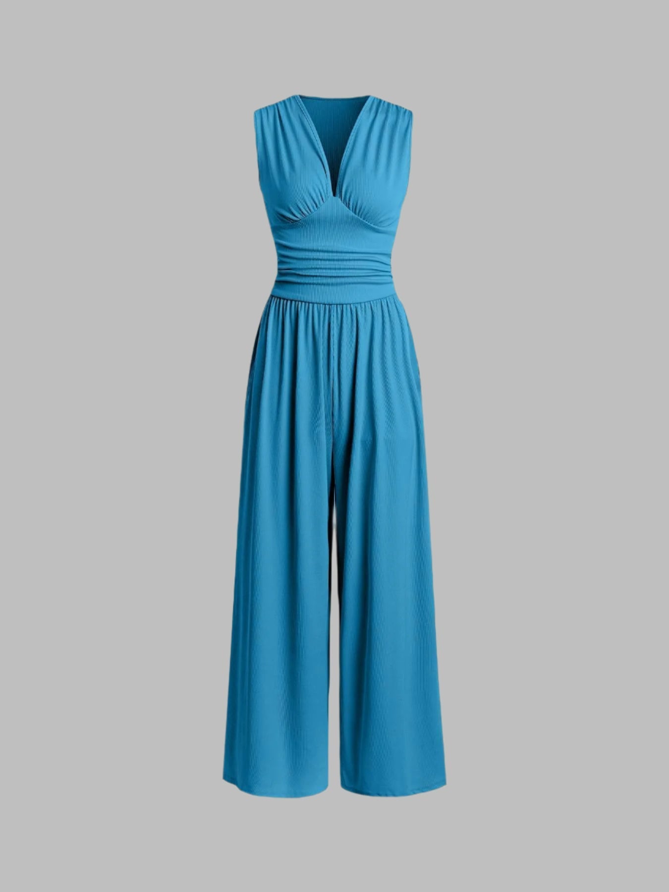AMELIA | Elegant Sleeveless Wide-Leg Jumpsuit