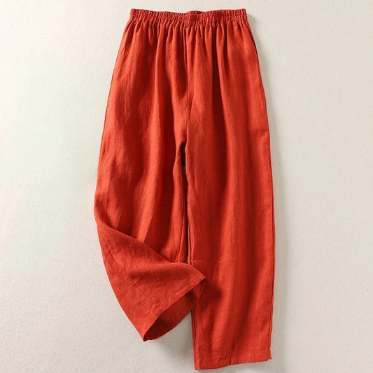 The Arden | Linen loose pants