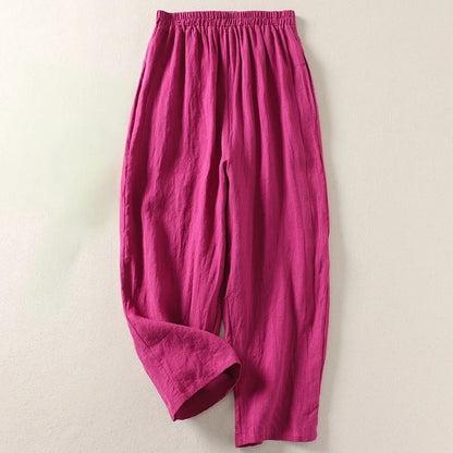 The Arden | Linen loose pants
