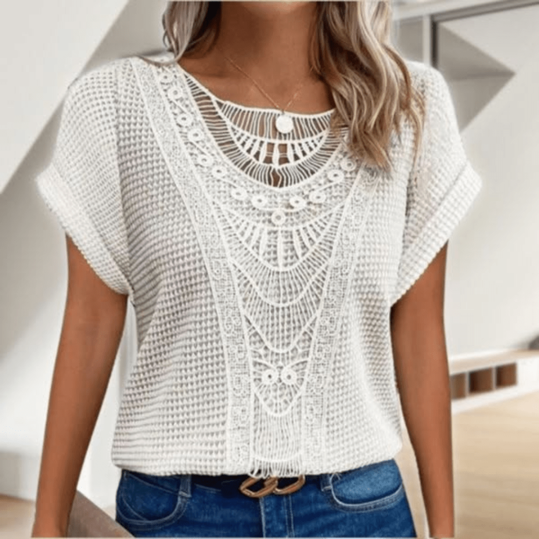 SIMONE | Lace Blouse