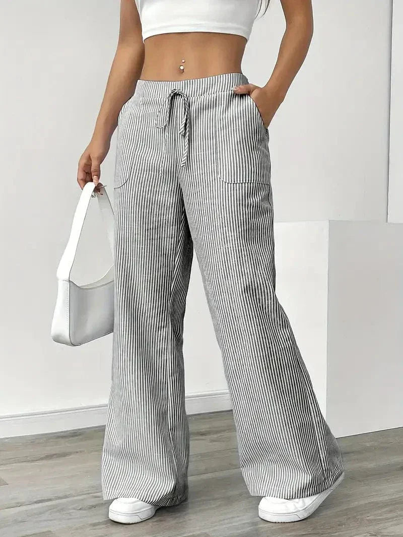 Liora | Stripe Pants