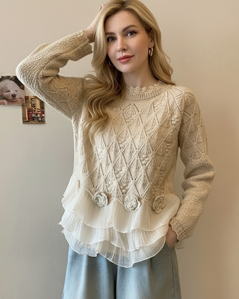 Taylor | Ruffle Cardigan
