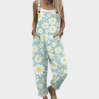 Light blue with floral pattern