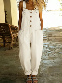 White / Adjustable Straps
