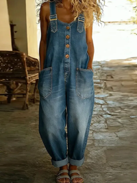 Denim / Adjustable Straps