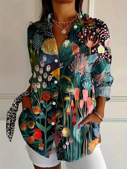 Sadie | Colorful Pattern Blouse
