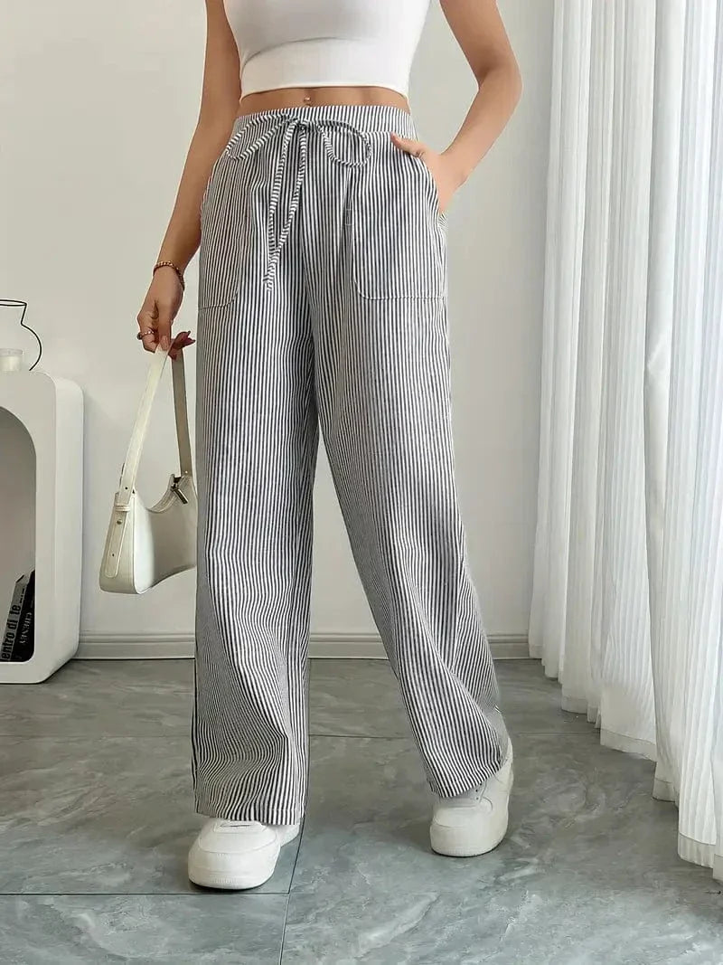 Liora | Stripe Pants