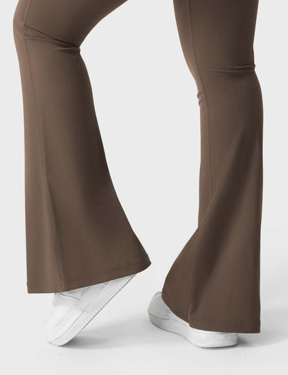 Brittany Flared Leggings with Pockets