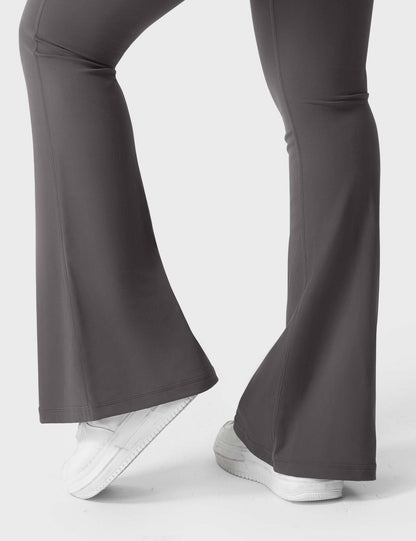 Brittany Flared Leggings with Pockets
