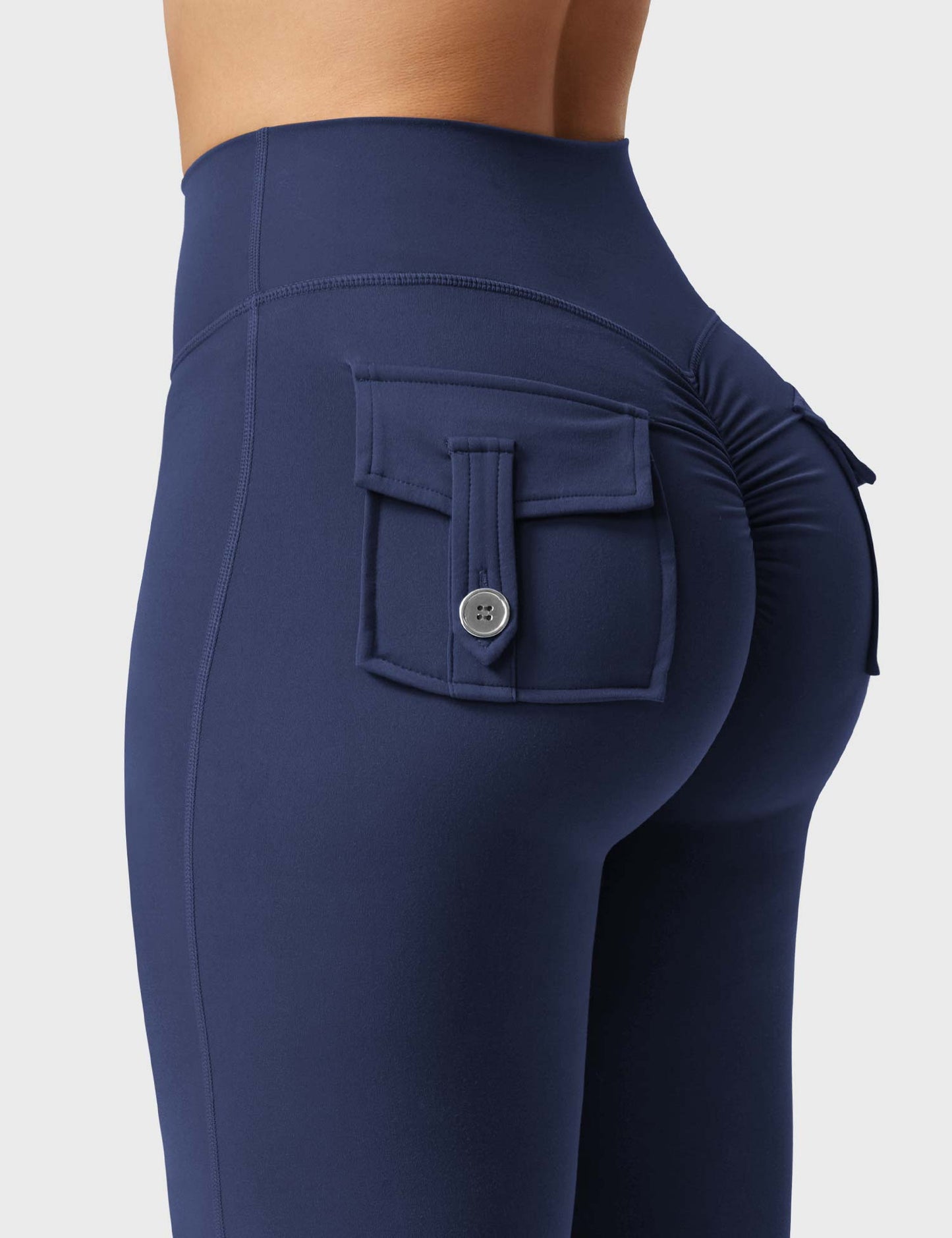 Brittany Flared Leggings with Pockets