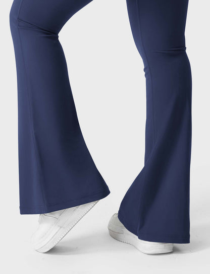 Brittany Flared Leggings with Pockets