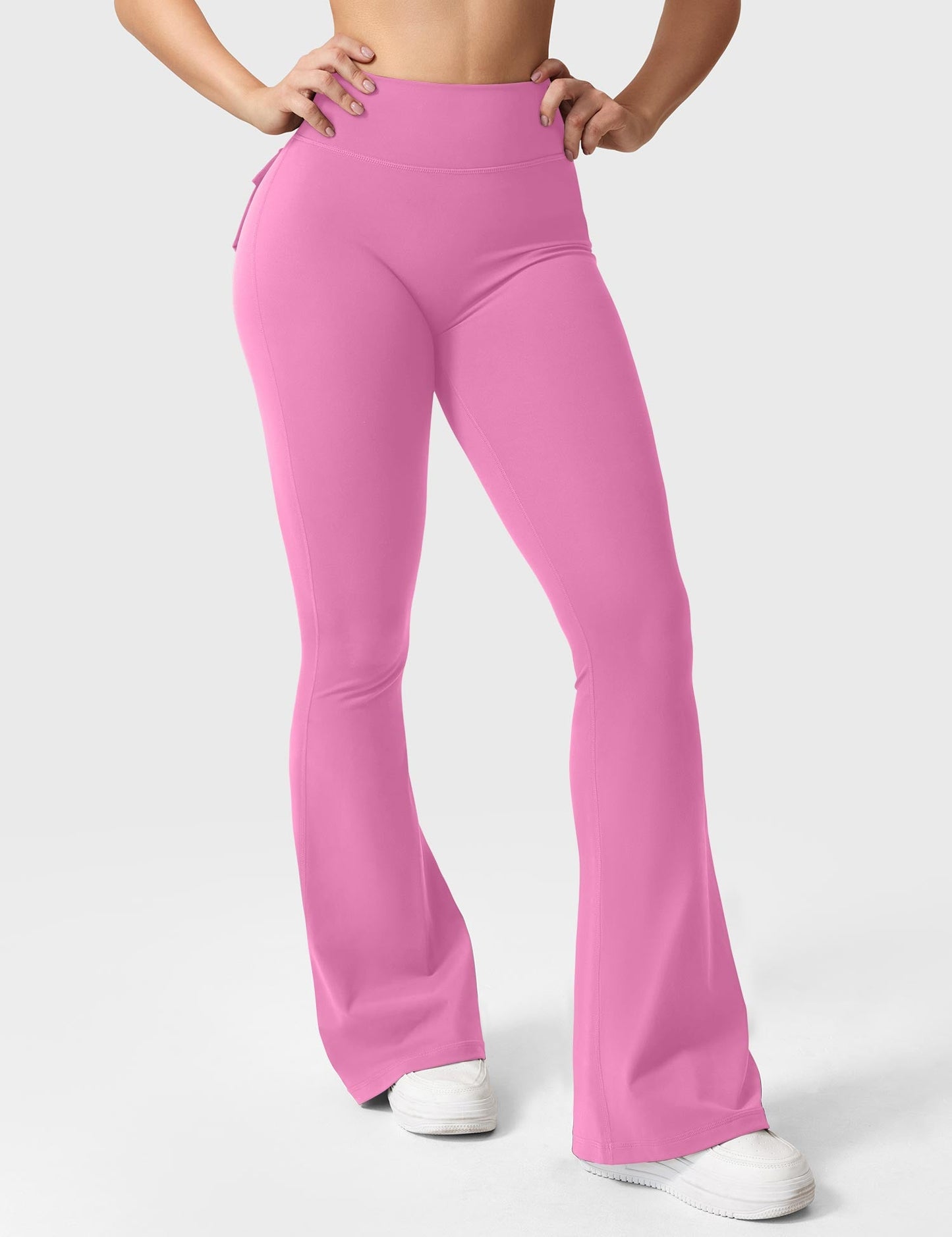 Brittany Flared Leggings with Pockets