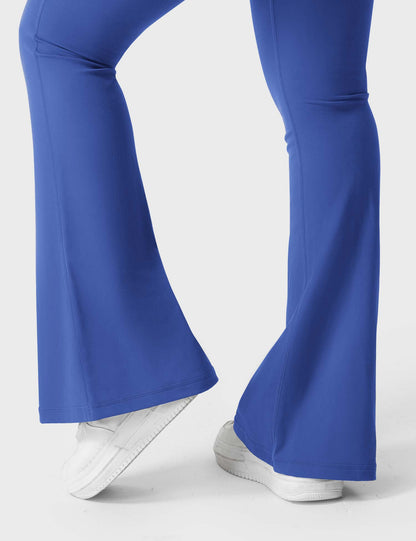 Brittany Flared Leggings with Pockets