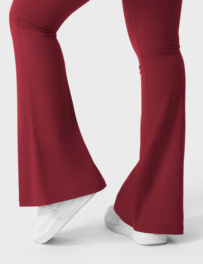 Brittany Flared Leggings with Pockets
