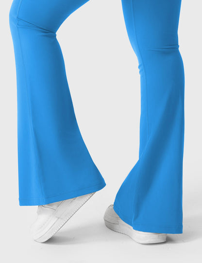 Brittany Flared Leggings with Pockets