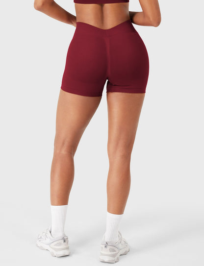 SoftHue 3.6" V-back Seamless Shorts